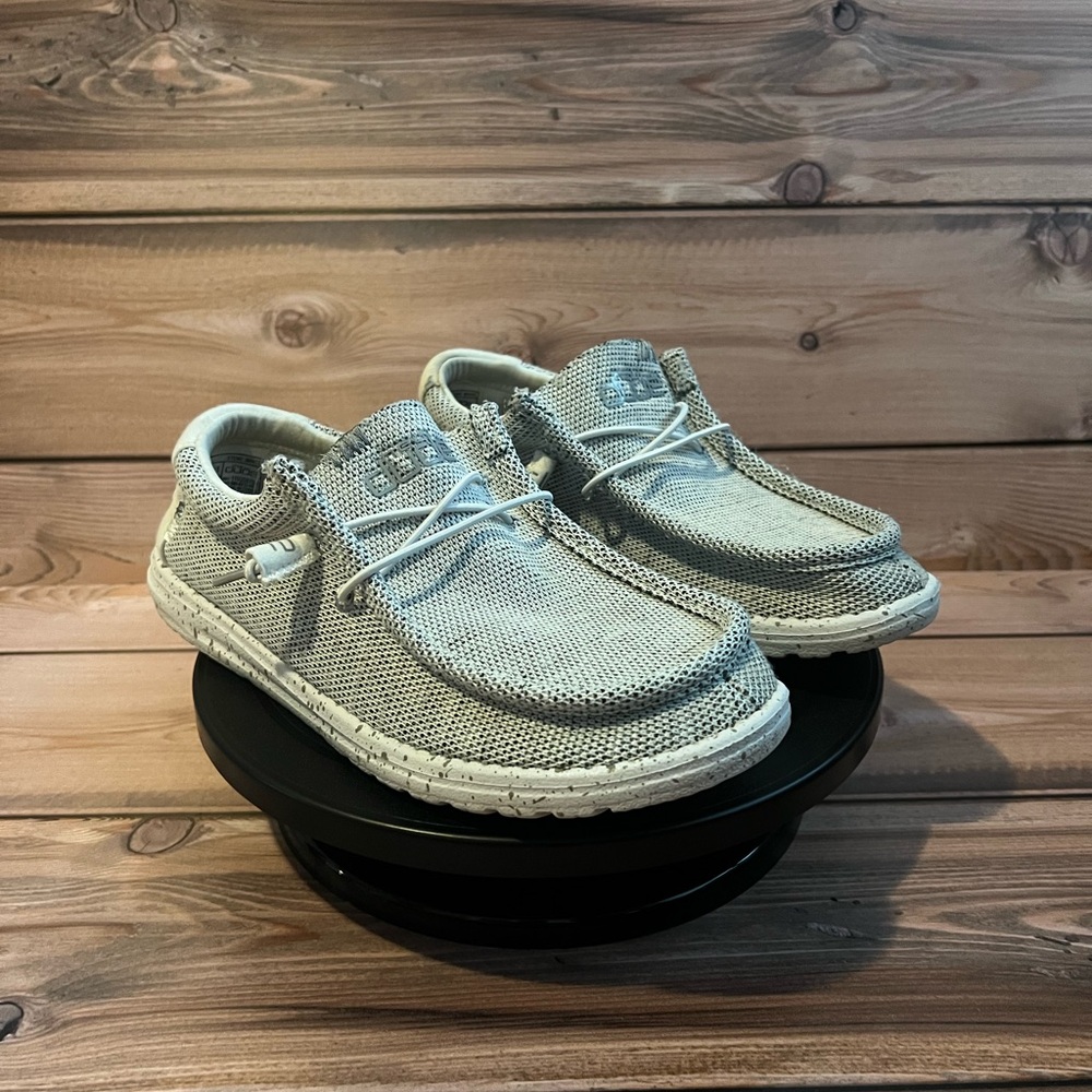 Hey Dude Moccasins in Soft Gray - Picture 3 of 7